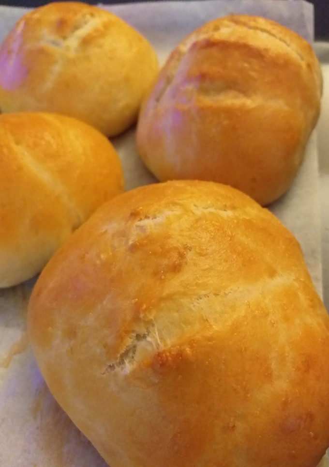 Una foto de Panecillos para hamburguesas o bocadillos expres