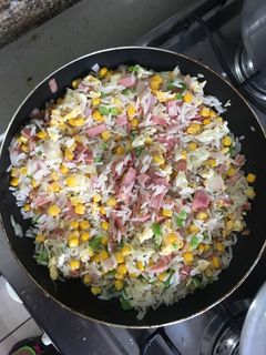 Una foto de Arroz chino