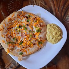 A picture of Oats uttapam.