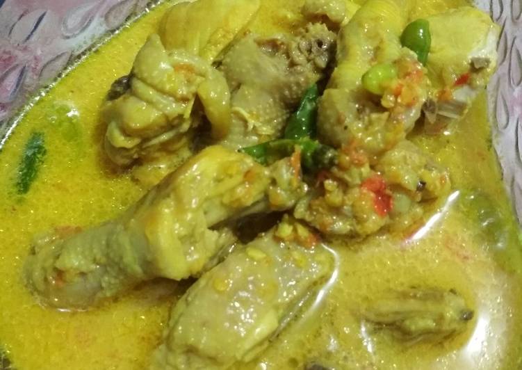 Resep Gulai ayam pedas, Enak