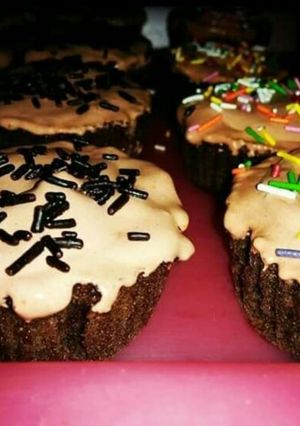 A picture of Moist Chocolate Cupcakes😋🍫.