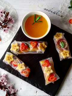 Una foto de Rollitos de Frutas