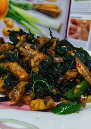 Foto resep Oseng Daun Pepaya Jepang dg Tempe Teri