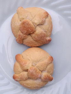 Una foto de Pan de muerto