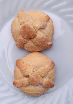 Una foto de Pan de muerto