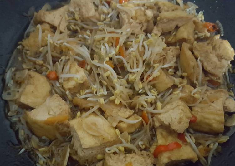 Tumis Tahu Taoge / Oseng Tahu Kecambah