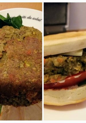 Una foto de Hamburguesas de lentejas