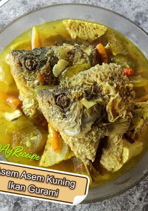 Foto resep Asem Asem Kuning Gurami