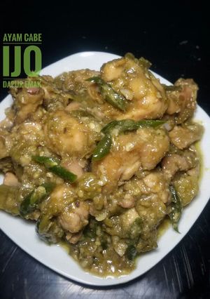 Foto resep Ayam Cabe Ijo