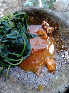 Foto resep Plencing daun ubi jalar (brambang asem)