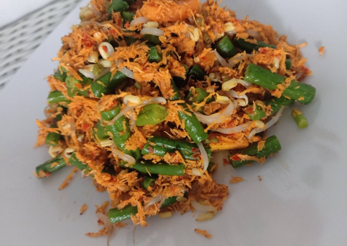 Sayur urap home made