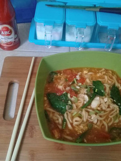 Foto resep Mie ramen indonesia