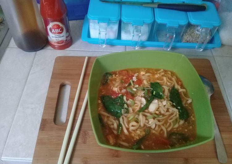 Mie ramen indonesia