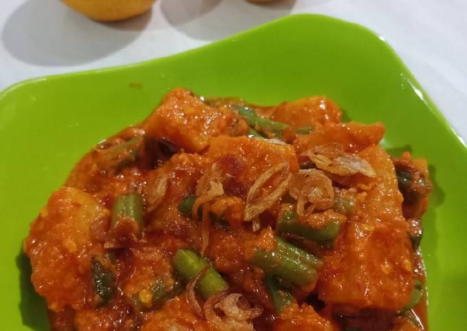 Anti Ribet, Membuat Sambal Kentang buncis Menu Enak Dan Mudah Dibuat