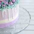 Drip Cake a rayas con boquillas rusas. Bizcocho Sin Gluten. Video Tutorial