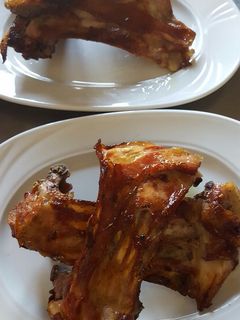 Una foto de Carre de cordero al horno