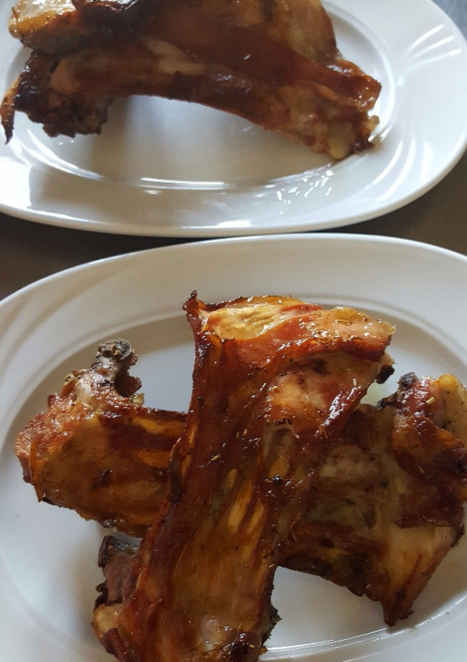 Una foto de Carre de cordero al horno