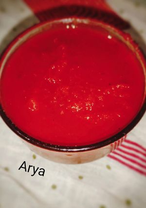 ટામેટા સોસ (Tomato Sauce Recipe In Gujarati) રેસીપી મુખ્ય ફોટો