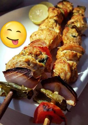 A picture of Tikka boti.😋.