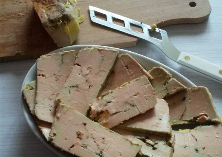 Recette: Terrine de foie gras de canard