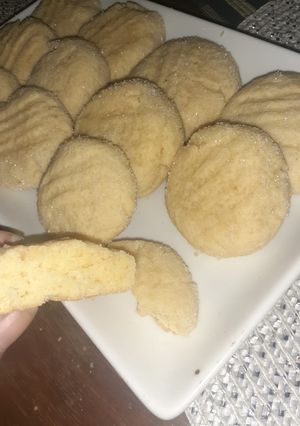 Una foto de Galletas de vainilla azucaradas