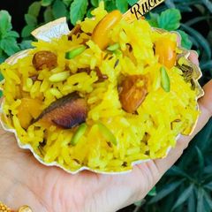 A picture of Sweet Rice with Saffron.