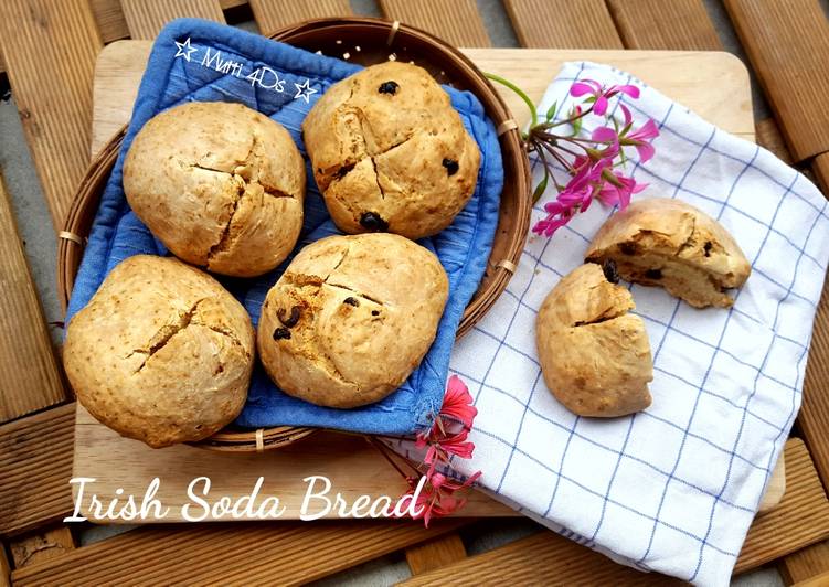 Irish Soda Bread - Roti Irlandia (simpel, tanpa ragi)