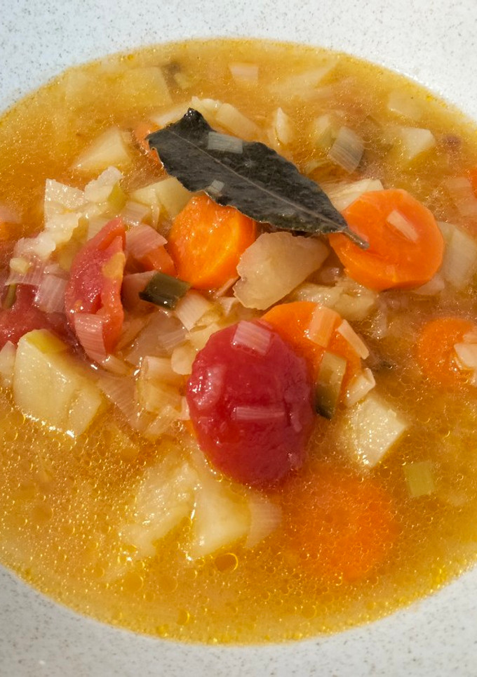 Una foto de Sopa de patata