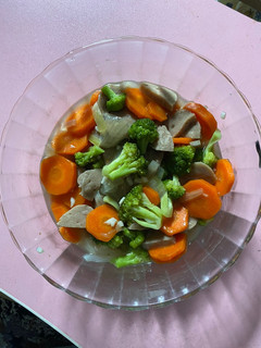 Foto resep Capcay Brokoli Wortel Bakso