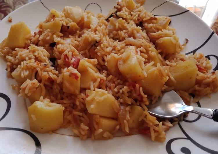 Fried Rice with potatoes
