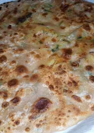 A picture of Aloo Ke Parathay!.