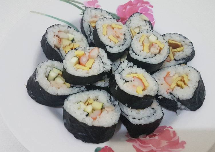 Bahan Simple kimbab | Cara Mengolah Simple kimbab Yang Bikin Ngiler