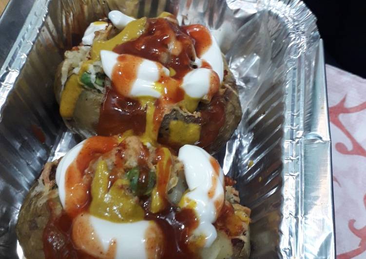 Steps to Make Perfect Rosted cheese potato