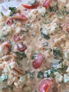 Foto de Salada de Atum e Grão de Bico