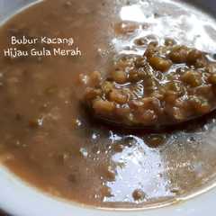 92. Bubur Kacang Hijau Gula merah-レシピのメイン写真