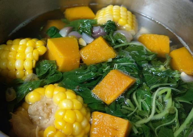 Resep Sayur Bayam Labu Kuning Oleh Dapurr Emma Cookpad