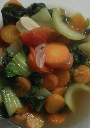 Foto resep Pokcoy kuah tiram