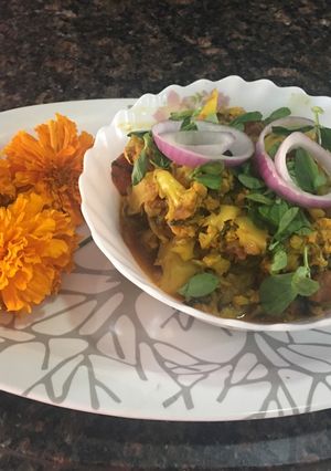 A picture of Hariyali gobhi.