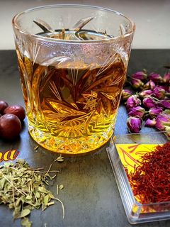 عکسی از دستور دمنوش آویشن و عناب