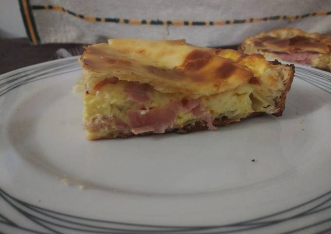 Tarta De Jamón Queso Y Huevo Receta De Regi Castagnoli Cookpad