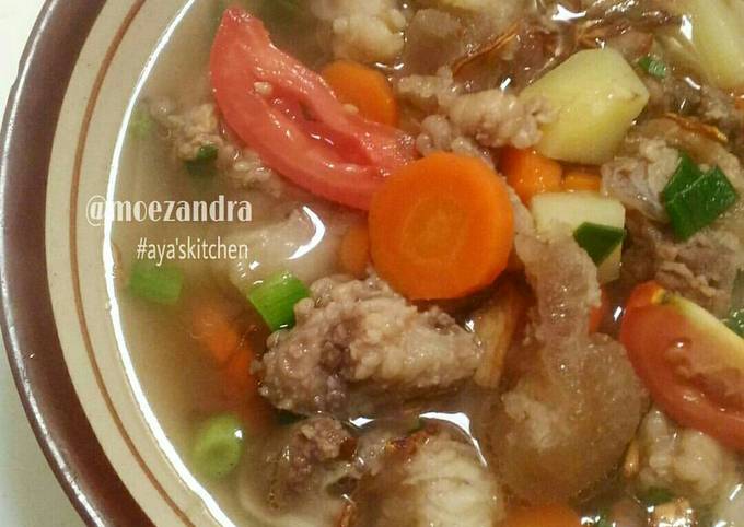 Resep Sop Tetelan Sapi Oleh Moezandra Cookpad