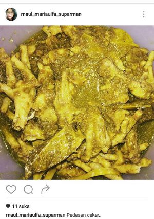 Foto resep Pedesan ceker lunak nampol