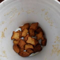A picture of Homemade mandazi for a large gathering.