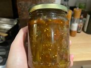 A picture of onion tomato chutney