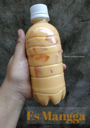 Foto resep Es Mangga Jelly Kekinian versi Ekonomis