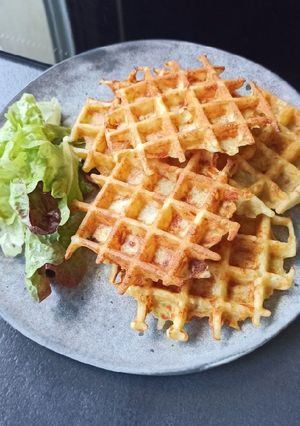 Une photo de Gaufres de pommes de terre