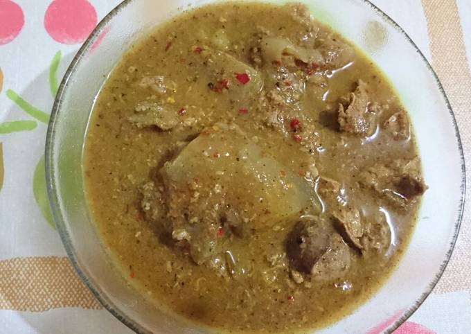 Resep Gulai Hati+Kikil#D1#ketopad_cp_masakapaaja #BikinRamadanBerkesan, Bikin Ngiler