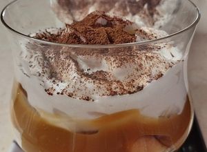 Kávés pohárkrém recept fotója