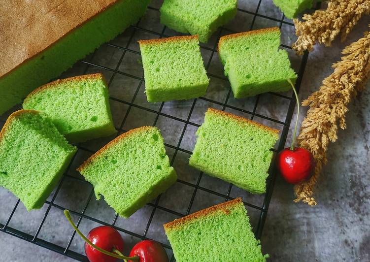 Anti Ribet, Memasak Ogura Pandan Cake praktis