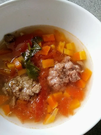 Cara Gampang Membuat Resep Sup Kaldu Daging Sapi Wortel Tomat Menu Anak Balita simple mudah yang Menggugah Selera